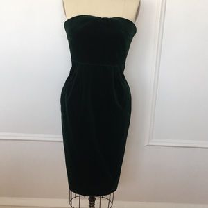J.Crew velvet cocktail dress